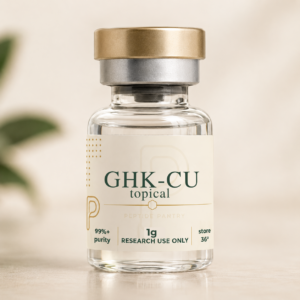 ghk-cu topical research peptide vial