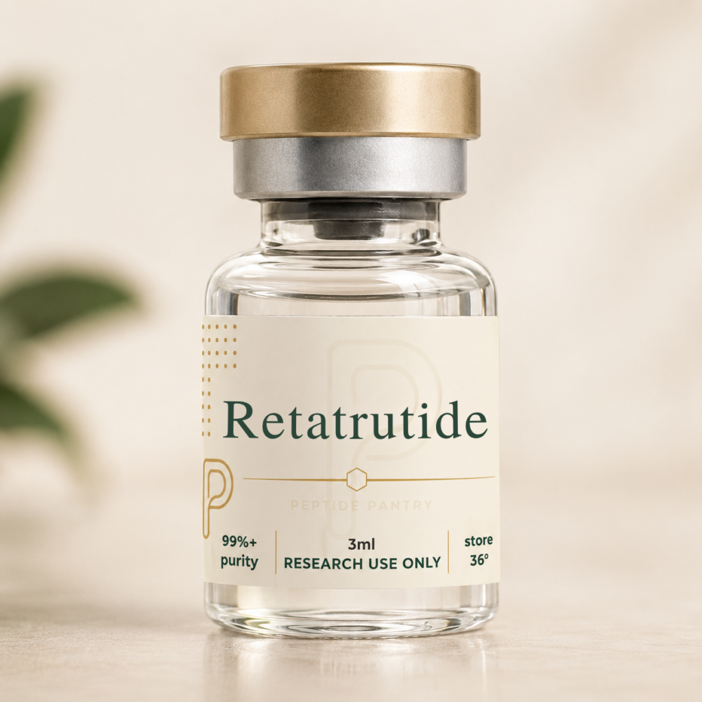 retatrutide research peptide vial