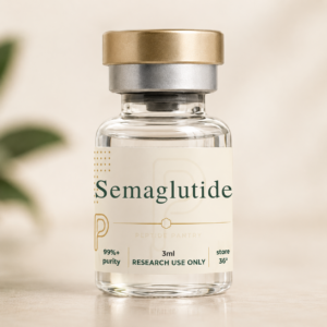 semaglutide research peptide vial
