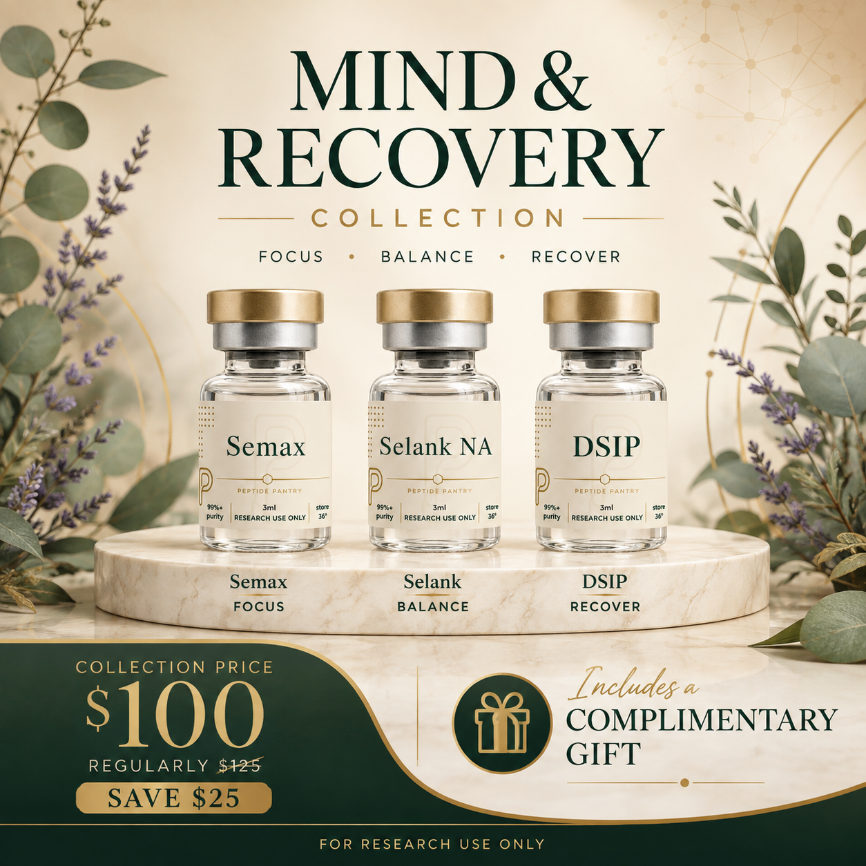 mind recovery bundle Semax selank DSIP